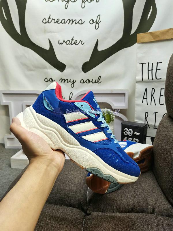 Adidas Retropy F90 "Lucid Blue Scarlet" - Semi Lucid Blue/Off White/Better Scarlet - HP6376 Classic Originals Shoes