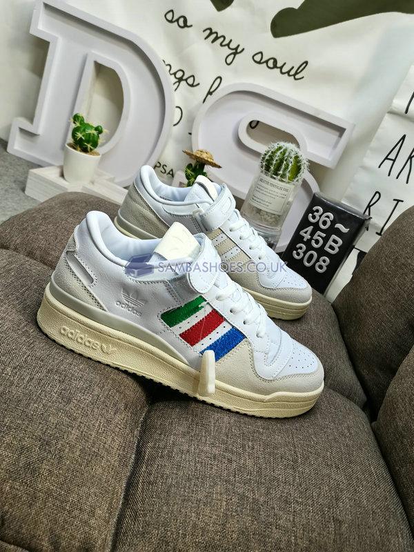 END. x Adidas Forum "Friends and Forum" - White/Off White/Core White - G54882 Classic Originals Shoes