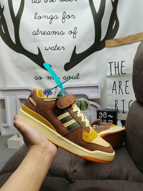 Adidas Forum Low "Yoyogi Park" - Brown/Mustard/Dark Green - GW3486 Classic Originals Shoes
