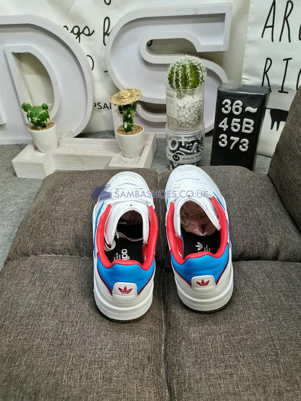 Adidas Copa Nationale "White Blue Scarlet" - Cloud White/Blue Bird/Scarlet - GY6917 Classic Originals Shoes