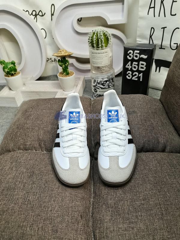 Adidas Samba OG "White Black Gum" - Cloud White/Core Black/Gum - B75806 Classic Originals Shoes