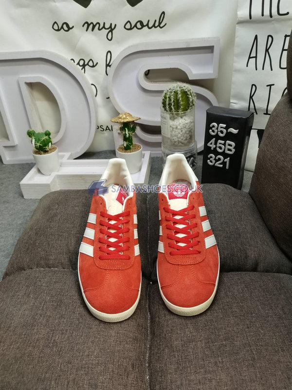 Adidas Gazelle "Pepper Red" - Pepper Red/Off White/Chalk White - GY7339 Classic Originals Shoes