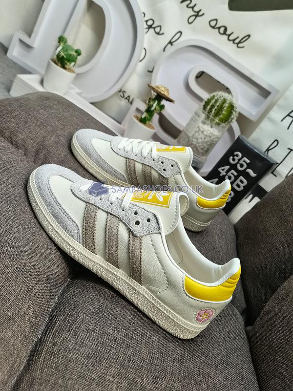 Kasina x Adidas Samba "Consortium Cup" - Off White/Trace Khaki/Grey One - IE0169 Classic Originals Shoes