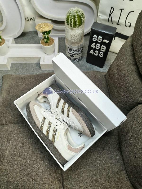 Nice Kicks x Adidas Samba "Consortium Cup" - Talc/Brown/Pantone - IE0172 Classic Originals Shoes