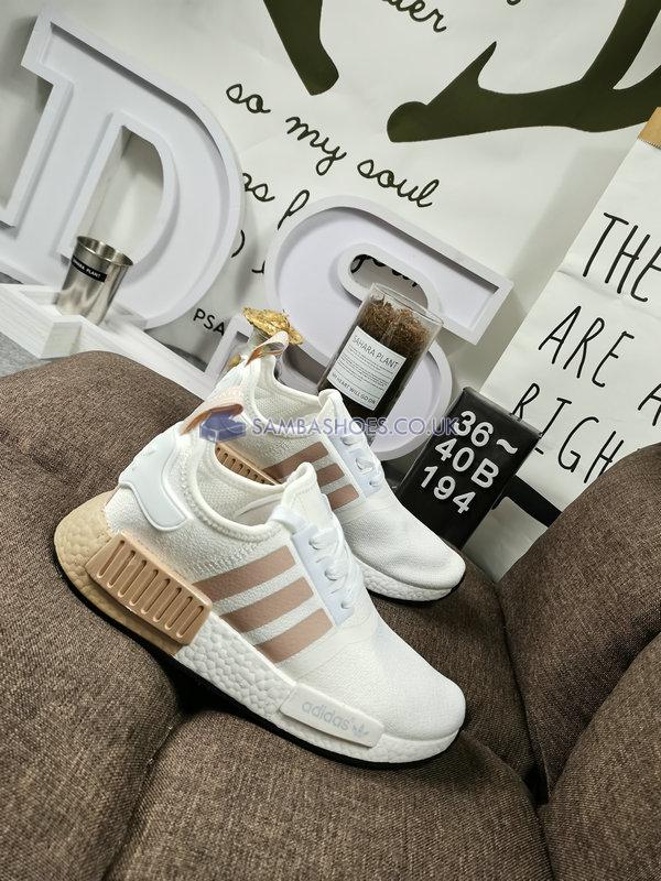 Adidas Wmns NMD_R1 "White Ash Pearl" - Footwear White/Ash Pearl/Footwear White - FV2475 Classic Originals Shoes