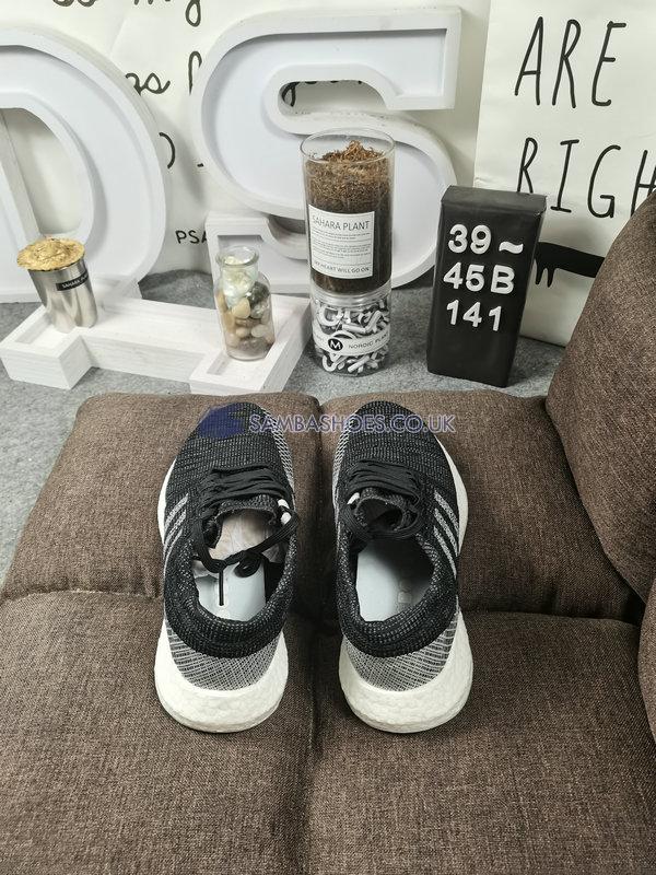 Adidas Pureboost Go "Grey" - Core Black/Grey/Grey - B37803 Classic Running Shoes