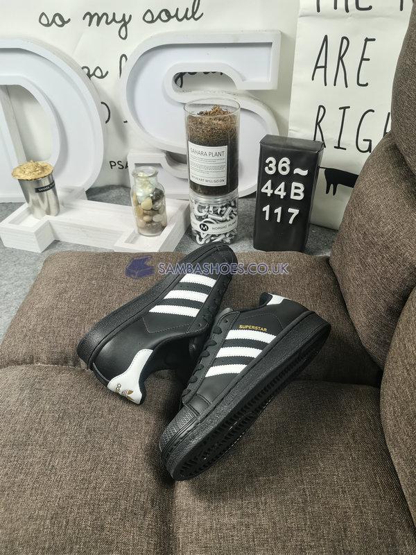Adidas Superstar "Core Black White" - Core Black/Footwear White - EG4959 Classic Originals Shoes
