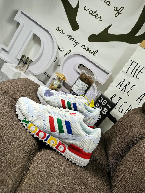 Adidas ZX 750 HD "Olympic Pack" - White/Red/Blue/Green/Yellow - FY1148 Classic Originals Shoes