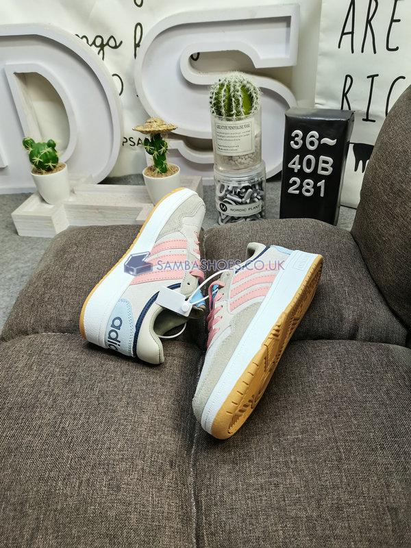 Adidas Hoops 3.0 Low "Cream Pink Blue" - Cream/Pink/Blue - HP6901 Classic Neo Shoes