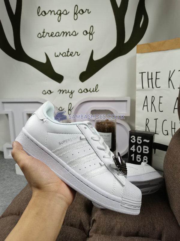Adidas WMNS Superstar "White Silver Grey" - White/Silver/Grey - GZ8404 Classic Originals Shoes