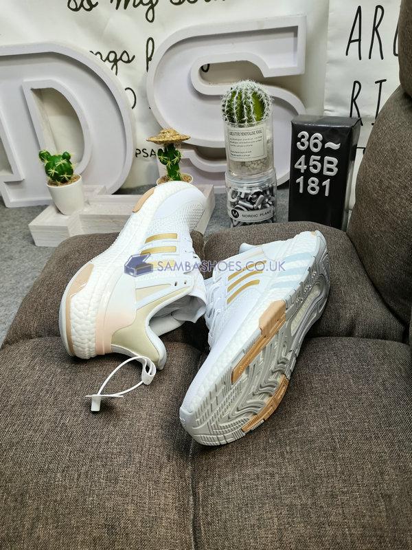 Adidas Equipment+ "White Gold" - Cloud White/Gold - GW8916 Classic Running Shoes