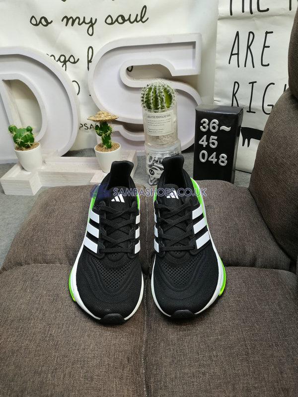 Adidas UltraBoost Light "Black White Solar Green" - Core Black/Cloud White/Solar Green - IE1759-1 Classic Running Shoes