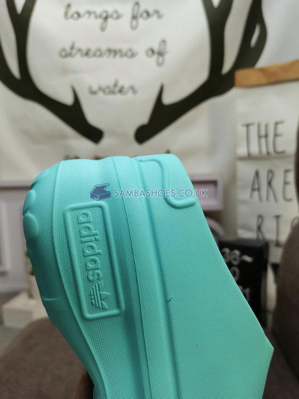 Adidas Adifom Stan Smith Mule "Flash Aqua" - Flash Aqua/Flash Aqua/Core Black - IE7051 Classic Originals Shoes