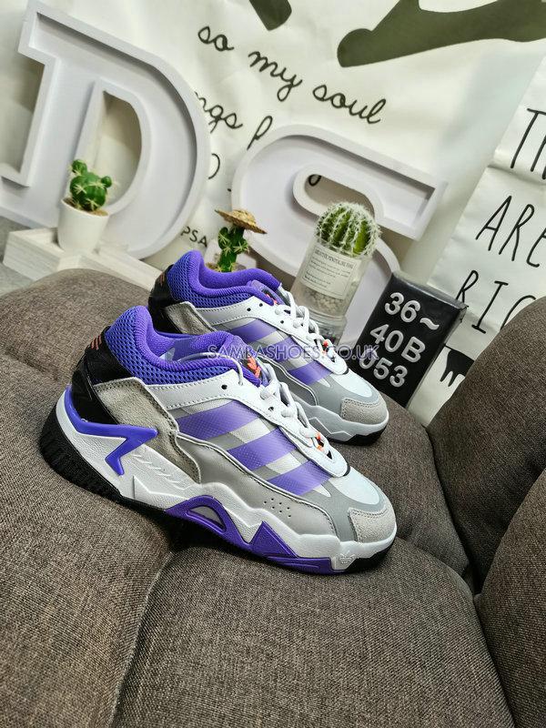 Adidas Niteball 2.0 "White Purple Rush" - Cloud White/Purple Rush/Core Black - GX0775 Classic Originals Shoes