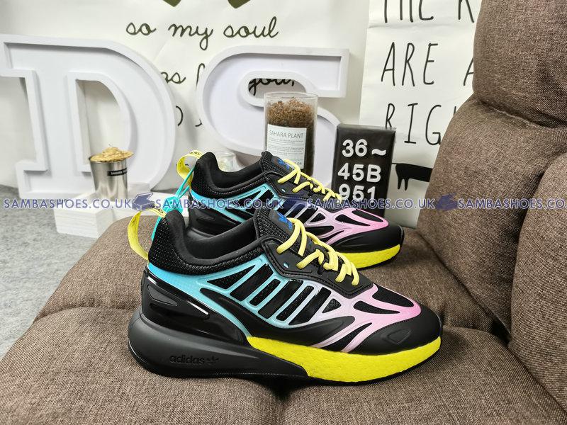 Adidas ZX 2K Boost 2.0 Black Yellow - Core Black/Pulse Yellow/Sonic Ink - GY8283 Classic Originals Shoes Buy Online Adidas ZX 2K Boost 2.0 Black Yellow - Core Black/Pulse Yellow/Sonic Ink - GY8283 Classic Originals Shoes Buy Online