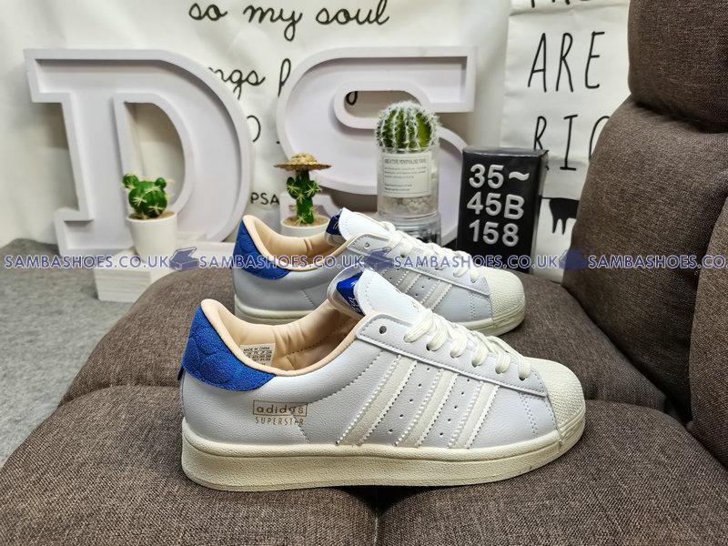 Adidas Superstar Cloud White Blue - Cloud White/Off White/Blue - HQ6458 Classic Originals Shoes Buy Online Adidas Superstar Cloud White Blue - Cloud White/Off White/Blue - HQ6458 Classic Originals Shoes Buy Online