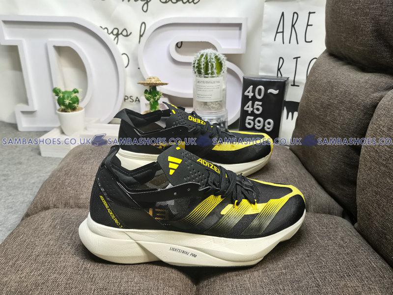Adidas Adizero Adios Pro 3 Core Black Yellow - Core Black/Yellow - GX6251-2 Classic Running Shoes Buy Online Adidas Adizero Adios Pro 3 Core Black Yellow - Core Black/Yellow - GX6251-2 Classic Running Shoes Buy Online