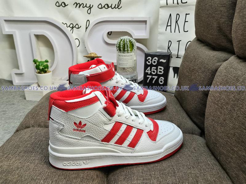 Adidas Forum Mid J White Vivid Red - Cloud White/Cloud White/Vivid Red - GY8363 Classic Originals Shoes Buy Online Adidas Forum Mid J White Vivid Red - Cloud White/Cloud White/Vivid Red - GY8363 Classic Originals Shoes Buy Online