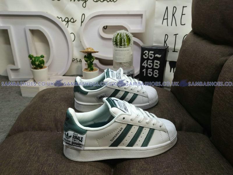 Adidas Superstar Originals Labels - Cloud White/Hazy Emerald - HQ6455 Classic Originals Shoes Buy Online Adidas Superstar Originals Labels - Cloud White/Hazy Emerald - HQ6455 Classic Originals Shoes Buy Online