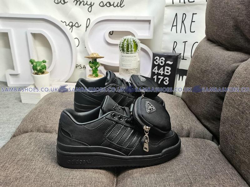 Prada x Adidas Forum Low Core Black  - Core Black/Core Black/Silver Metallic - GY7043 Classic Originals Shoes Buy Online Prada x Adidas Forum Low Core Black  - Core Black/Core Black/Silver Metallic - GY7043 Classic Originals Shoes Buy Online