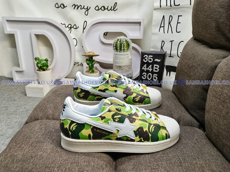 Bape x Adidas Superstar 80s ABC Camo Green - Green ABC Camo/White - GZ8981 Classic Originals Shoes Buy Online Bape x Adidas Superstar 80s ABC Camo Green - Green ABC Camo/White - GZ8981 Classic Originals Shoes Buy Online
