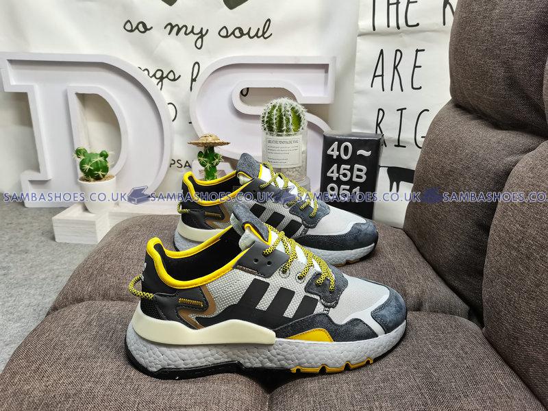 Adidas Nite Jogger Grey Black Yellow - Grey/Black/Yellow - GY0019 Classic Originals Shoes Buy Online Adidas Nite Jogger Grey Black Yellow - Grey/Black/Yellow - GY0019 Classic Originals Shoes Buy Online
