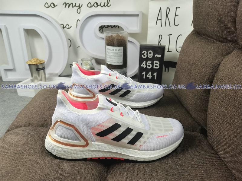 Adidas UltraBoost Summer.Rdy White Signal Pink - Cloud White/Core Black/Signal Pink - FW9771 Classic Running Shoes Buy Online Adidas UltraBoost Summer.Rdy White Signal Pink - Cloud White/Core Black/Signal Pink - FW9771 Classic Running Shoes Buy Online