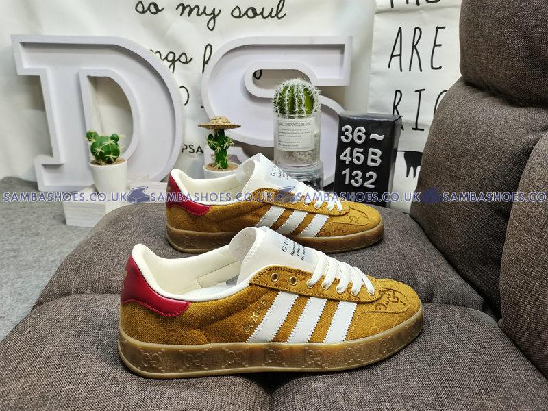 Adidas x Gucci Gazelle GG Monogram - Beige/Brown - 707850 UWV20 7162 Classic Originals Shoes Buy Online Adidas x Gucci Gazelle GG Monogram - Beige/Brown - 707850 UWV20 7162 Classic Originals Shoes Buy Online