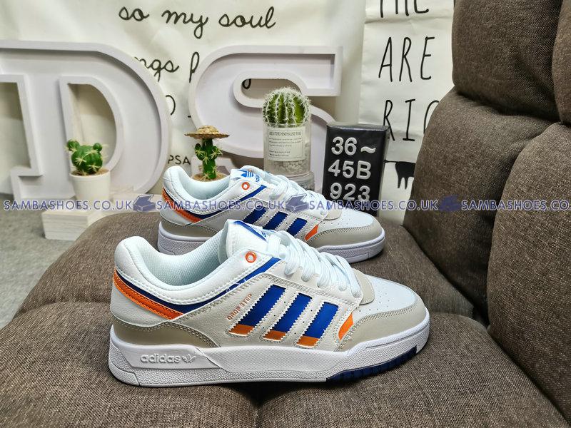 Adidas Drop Step Low White Blue Orange - White/Blue/Orange - HP2230 Classic Originals Shoes Buy Online Adidas Drop Step Low White Blue Orange - White/Blue/Orange - HP2230 Classic Originals Shoes Buy Online