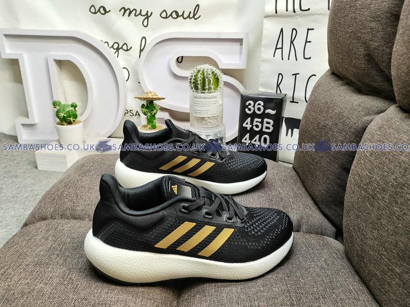 Adidas PureBoost 22 Black Gold Metallic - Core Black/Gold Metallic/Carbon - GW0907 Classic Running Shoes Buy Online Adidas PureBoost 22 Black Gold Metallic - Core Black/Gold Metallic/Carbon - GW0907 Classic Running Shoes Buy Online