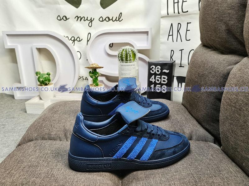 SHUKYU x E-WAX x Adidas Handball Spezial Night Indigo - Night Indigo/Power Blue/Night Indigo - HP6696 Classic Originals Shoes Buy Online SHUKYU x E-WAX x Adidas Handball Spezial Night Indigo - Night Indigo/Power Blue/Night Indigo - HP6696 Classic Originals Shoes Buy Online