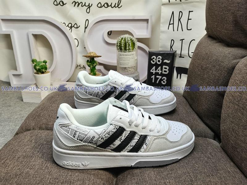 Adidas Courtic White Black Grey  - Footwear White/Core Black/Grey Two - ID4081 Classic Originals Shoes Buy Online Adidas Courtic White Black Grey  - Footwear White/Core Black/Grey Two - ID4081 Classic Originals Shoes Buy Online