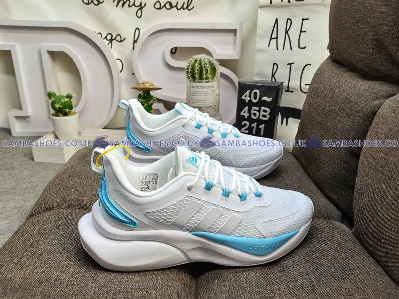 Adidas Alphabounce Plus White College Blue  - Core White/College Blue - HP6150-1 Classic Running Shoes Buy Online Adidas Alphabounce Plus White College Blue  - Core White/College Blue - HP6150-1 Classic Running Shoes Buy Online