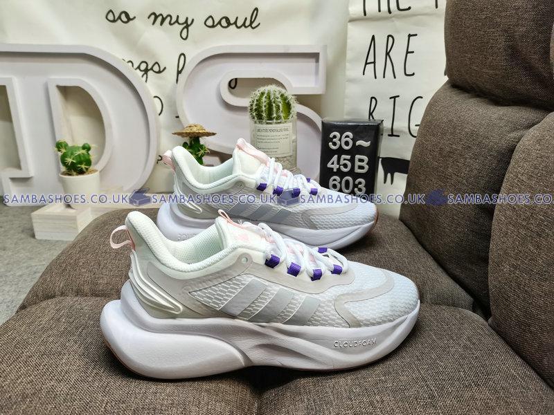 Adidas Alphabounce Plus White College Purple - Core White/College Purple - HP6150 Classic Running Shoes Buy Online Adidas Alphabounce Plus White College Purple - Core White/College Purple - HP6150 Classic Running Shoes Buy Online