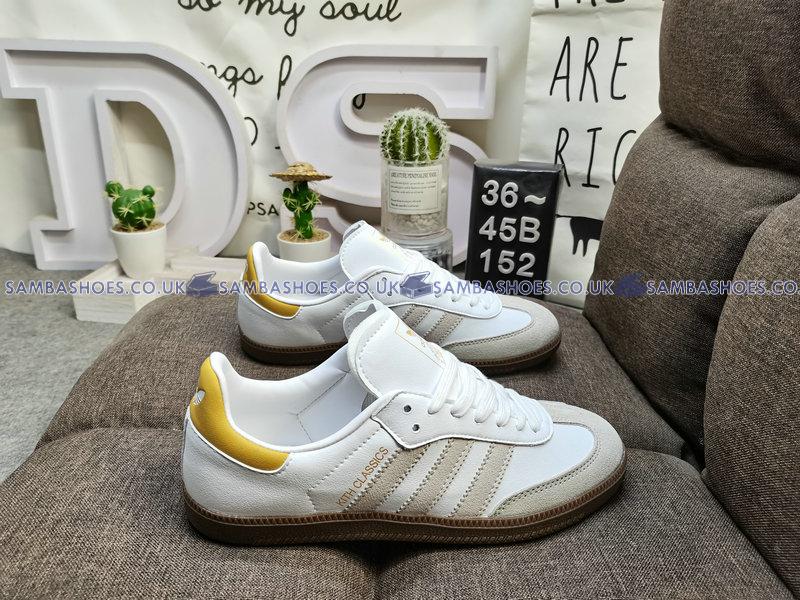 Kith x Adidas Samba OG Classics Program - Mango - Footwear White/Off White/Dash Grey - IE4800 Classic Originals Shoes Buy Online Kith x Adidas Samba OG Classics Program - Mango - Footwear White/Off White/Dash Grey - IE4800 Classic Originals Shoes Buy Online