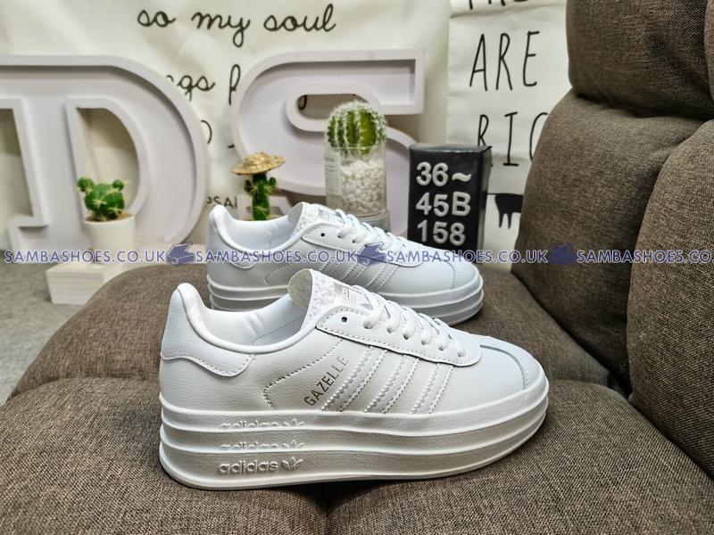 Adidas Gazelle Bold Cloud White - Cloud White/Cloud White/Cloud White - IE5130 Classic Originals Shoes Buy Online Adidas Gazelle Bold Cloud White - Cloud White/Cloud White/Cloud White - IE5130 Classic Originals Shoes Buy Online