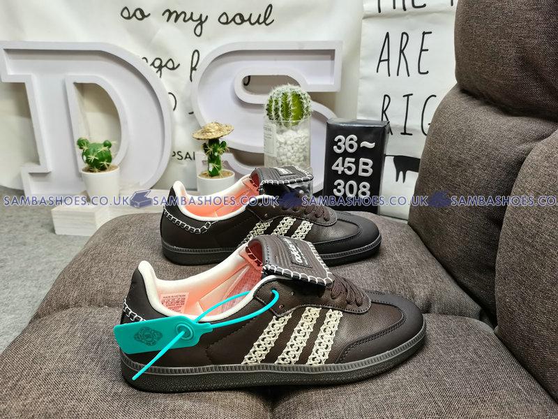 Wales Bonner x Adidas Samba Black - Core Black/Cream White/Core Black - FX7517 Classic Originals Shoes Buy Online Wales Bonner x Adidas Samba Black - Core Black/Cream White/Core Black - FX7517 Classic Originals Shoes Buy Online