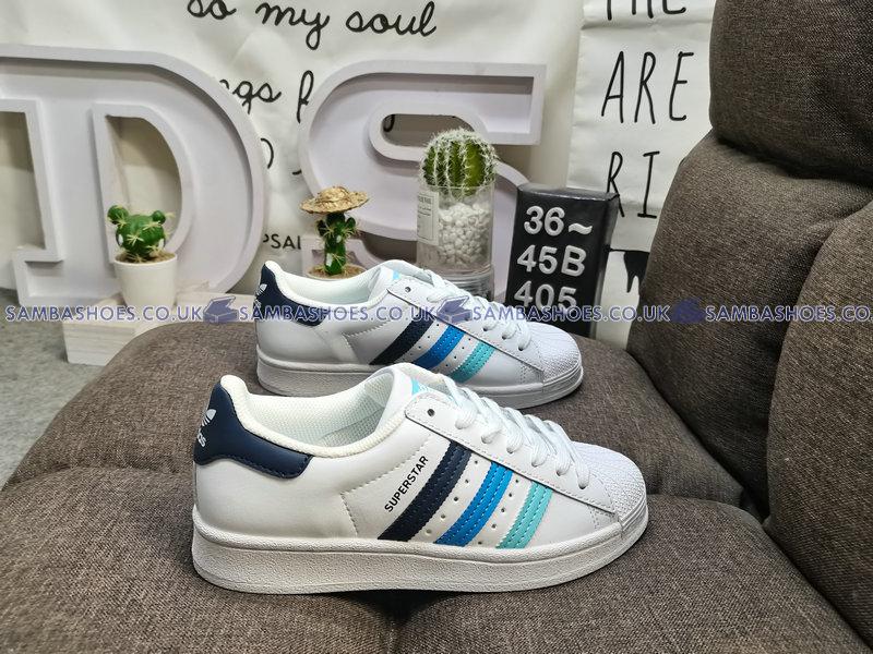 Adidas Superstar White Legend Ink Gradient - Cloud White/Legend Ink/Bliss Blue - HP5499 Classic Originals Shoes Buy Online Adidas Superstar White Legend Ink Gradient - Cloud White/Legend Ink/Bliss Blue - HP5499 Classic Originals Shoes Buy Online