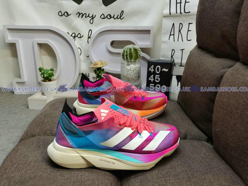 Adidas Adizero Adios Pro 3 Signal Pink - Signal Pink/Cloud White/Signal Cyan - GW7258 Classic Running Shoes Buy Online Adidas Adizero Adios Pro 3 Signal Pink - Signal Pink/Cloud White/Signal Cyan - GW7258 Classic Running Shoes Buy Online