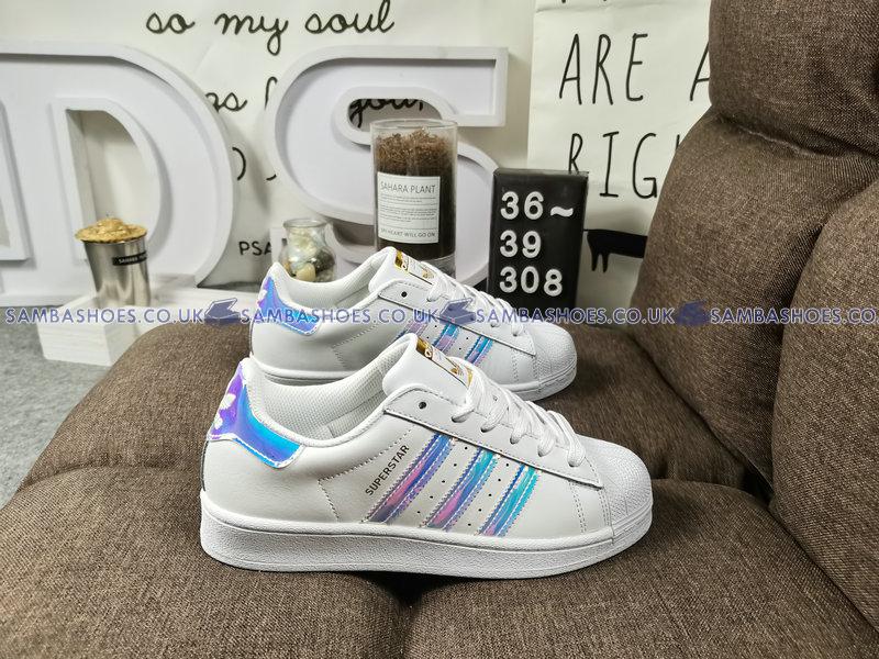Adidas Superstar White Iridescent  - Cloud White/Gold Metallic/Core Black - FX7565 Classic Originals Shoes Buy Online Adidas Superstar White Iridescent  - Cloud White/Gold Metallic/Core Black - FX7565 Classic Originals Shoes Buy Online